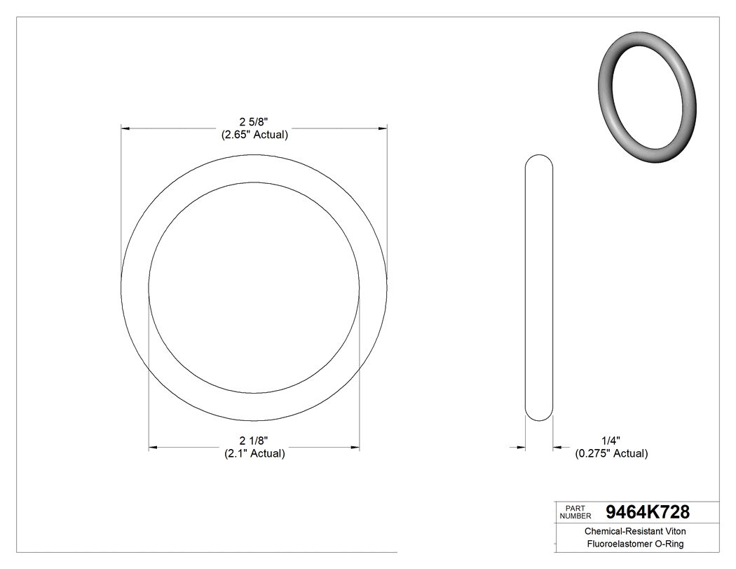Technical drawing - 9464K728